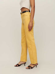 Cowboy High Rise Straight Jeans