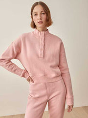 Marla Button Sweatshirt