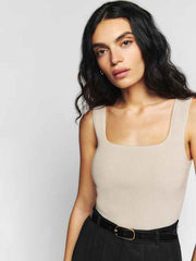 Julia Ribbed Sweater Tank