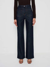 Alyssa Stretch High Rise Wide Leg Jeans