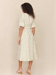 Mint Linen Dress