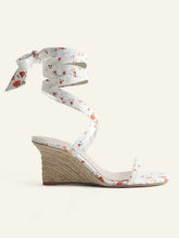 Alessa Lace Up Wedge Espadrille