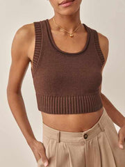 Norma Cotton Sweater Tank