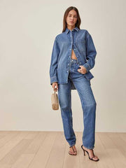 Kaci Relaxed Denim Shirt
