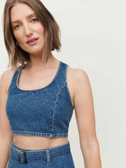 Anissa Two Piece Denim Set