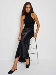 Petites Layla Silk Skirt