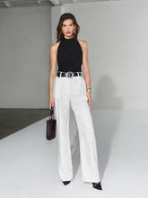 Alex Linen Mid Rise Pant