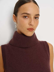 Holland Cashmere Turtleneck Sweater Dress