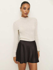 Brandy Satin Skirt
