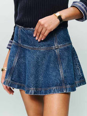 Bentley Denim Mini Skirt