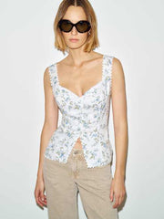 Viola Linen Top