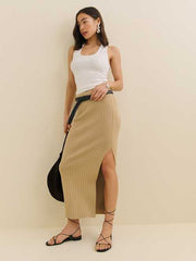 Suvi Cotton Maxi Skirt