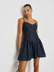 Lottie Denim Mini Dress