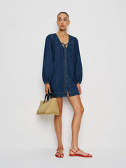 Elowen Denim Mini Dress