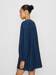 Elowen Denim Mini Dress