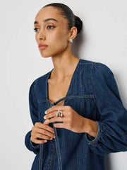 Elowen Denim Mini Dress