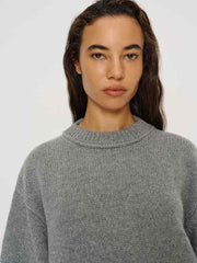 Jo Regenerative Wool Oversized Crew