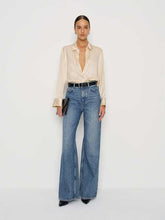 Cary High Rise Slouchy Wide Leg Long Jeans