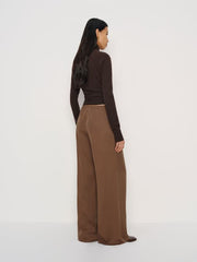 Celine Low Rise Wide Leg Pant