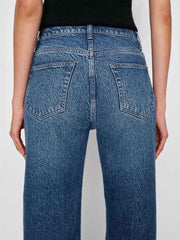 Val 90s Mid Rise Straight Long Jeans
