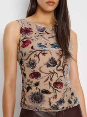 Evelina Velvet Top
