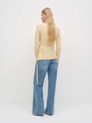 Miley Cashmere Wrap Sweater