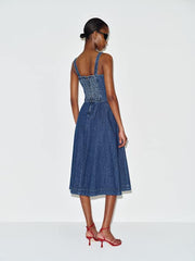 Janu Denim Midi Dress