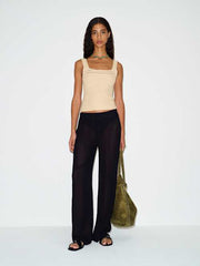 Azara Cotton Sweater Tank