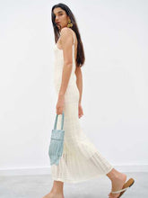 River Cotton Crochet Sweater Dress