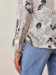 Sky Relaxed Silk Top