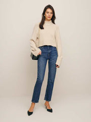 Liza Ultra High Rise Straight Jeans