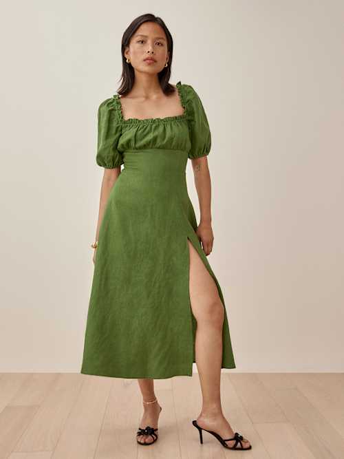Jacqueline Linen Dress