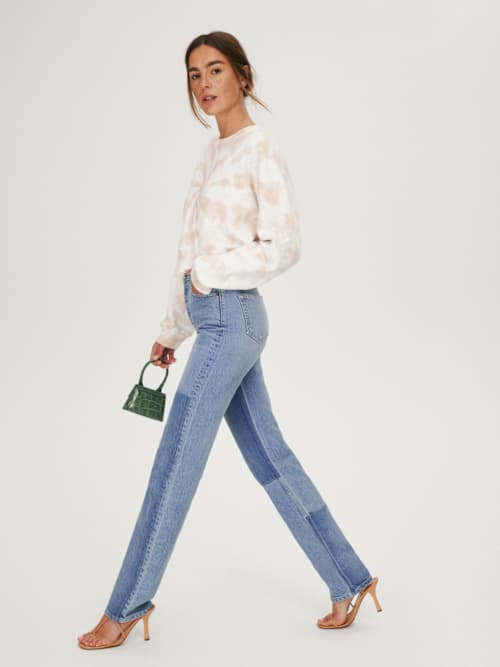 Cynthia Shadow High Rise Long Jeans