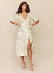 Mint Linen Dress