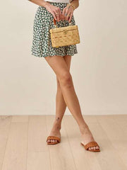 Marcella Ruched Flat Slide
