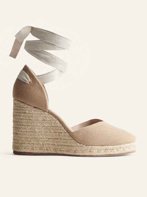 Camilla Lace Up Wedge Espadrille