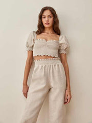 Mora Linen Two Piece