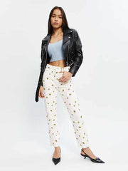 Mixed Emotions High Rise Straight Jeans