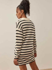 Doreen Cashmere Polo Dress
