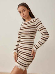 Pesca Open Knit Dress