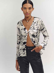 Clementina Silk Top