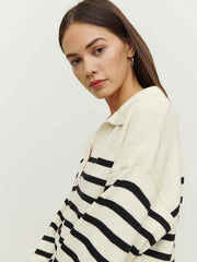 Francesco Cotton Polo Sweater