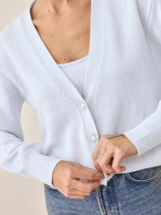 Varenne Cashmere Embellished Button Set