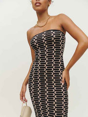 Cianna Strapless Sweater Dress