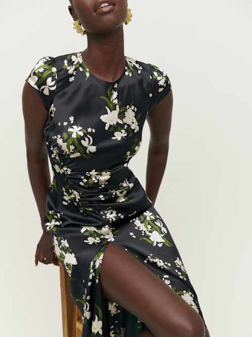 Birch Silk Dress