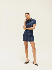 Kent Denim Mini Dress