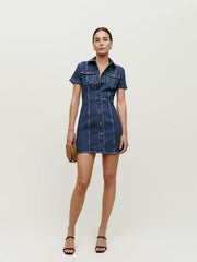 Kent Denim Mini Dress