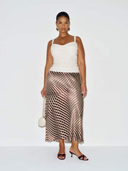 Layla Silk Skirt Es