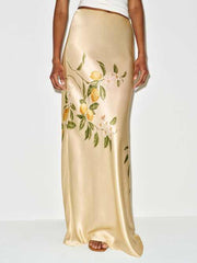 Bella Silk Skirt