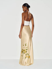 Bella Silk Skirt
